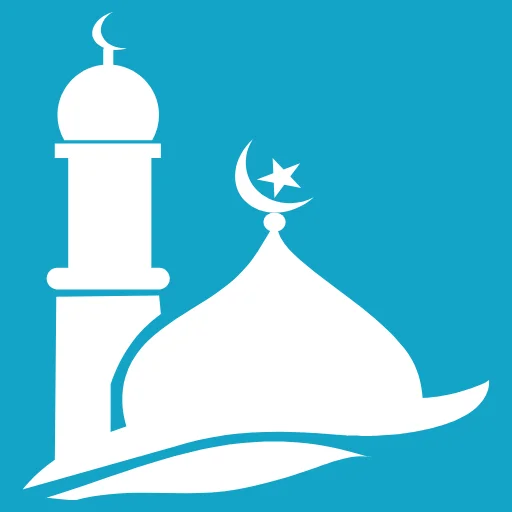 Prayer Times Fotor Logo with Islamic design for accurate salah timings